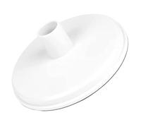 IMIKEYA Plaque D'aspiration Circulaire en Plastique Blanc pour Skimmer de Piscine, Stable et Facile à Remplacer, Accessoire Essentiel pour Produits pour Piscine Hors Sol