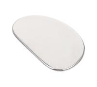 IMIKEYA Plaque de Grattage en Acier Inoxydable Argenté pour Massage Visage et Corps, Outil pour Augmenter la Circulation Sanguine et Soulager les Douleurs Articulaires
