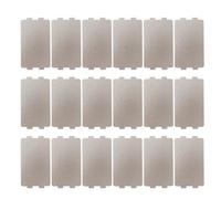 IMIKEYA Plaque de Mica pour Four à Micro-ondes 11,6 X 6,5 Cm, Coussin Isolant Thermique Résistant la Chaleur, Protection Anti-huile, Lot de 18 Pièces pour Remplacement et Entretien