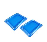 IMIKEYA Plateau De Service Gonflable Pour Bar Lot De 2 Pvc Glacière Flottante Pour D'été Piscine Et Barbecues Support Pour Boissons Et Fruits