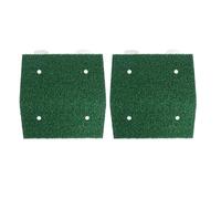 IMIKEYA Plateforme de Bain pour Tortue 2pcs en PP Vert, Rampe Robuste et Décorative pour Aquarium et Terrarium, Accessoire pour Habitat Aquatique de Tortues