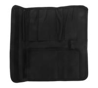 IMIKEYA Pochette à Couteaux Cuisine en Tissu Oxford Noir Système de Compartiments Internes pour Maintien Sécurisé et Préservation du Tranchant, pour Chefs à Domicile