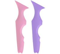 IMIKEYA Pochoir Eyeliner en Silicone 2pcs Facile à Nettoyer pour Créer un Trait D'œil Outil Multifonction Maquillage des Yeux