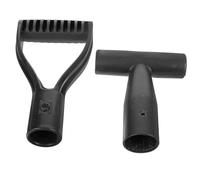 IMIKEYA Poignée De Pelle t De Remplacement pour Jardinage 2 Pièces Manche en Plastique Légère Et Antidérapante Outils De Jardin Multifonctionnels pour Creuser Et Agriculter