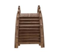 IMIKEYA Pont Décoratif Miniature Bois 20X5X5 CM pour Micro Scène et Aménagement de Jardin Zen