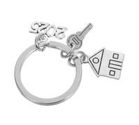 IMIKEYA Porte Clés Alliage de Zinc pour Pendaison de Crémaillère de Maison pour Nouveaux Propriétaires Amis et Couples Accessoire Polyvalent Élégant et pour un Foyer