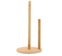 IMIKEYA Porte-essuie-Tout et Design Robuste en Bois Cuisine avec Base Stable Support pour Papier Essuie-Tout pour Salle de Bain et Usage Domestique