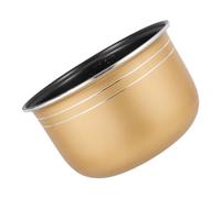 IMIKEYA Pot Intérieur Acier Inoxydable pour Cuiseur à Riz Revêtement Antiadhésif Renforcé Récipient de Remplacement Multifonction pour Cuisson Électrique