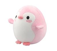 IMIKEYA Poupée en Peluche Kawaii Pingouin Rose 20Cm - Peluche Douce Et Moelleuse pour Enfants - Oreiller Décoratif Dessin Animé Idéal pour La d'enfant 1Pc