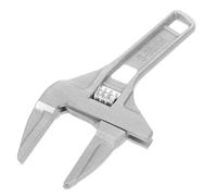 IMIKEYA pour Salle de Bain Outil de Plomberie Réglable avec Ouverture Large pour Réparations Éviers Robinets Clé Multifonctionnelle à Manche Court pour Maintenance de Tuyauterie