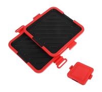 IMIKEYA Presse à Sandwich en Silicone Rouge sans Préchauffage, Facile à Nettoyer, Petit Déjeuner Cuisine, Outil de Cuisson Ménager Pratique et Solide