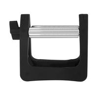 IMIKEYA Presse-tube de Dentifrice en Alliage D'aluminium Noir, Rouleau Compressif Compact pour Tubes de Pâte à Cheveux et Soins, Outil de Compression Manuel pour Salle de Bain et Salon