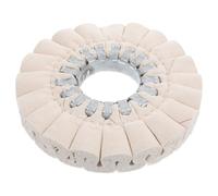 IMIKEYA Roue de Polissage Coton S-type pour Machine à Chantourner Multi-usage pour Bricolage Automobile et Mobilier Facile à Installer