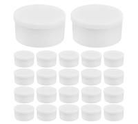 IMIKEYA Roulements Rotatifs en Plastique Blanc Diamètre 12x13/7mm 40pcs Accessoires de Bijoux Faits Maison Compatible pour Nail Art pour DIY et Décoration des Ongles