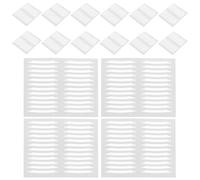 IMIKEYA Rubans Adhésifs Double Face pour Paupières 30 Pcs Autocollants Transparents Invisibles pour Maquillage Féminin Patchs Fins en Fibre Tailles S/M/L pour Regard Naturel et Yeux