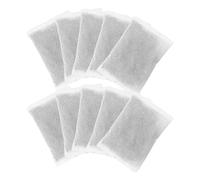 IMIKEYA Sachets de Charbon Actif de Bambou 10 Pièces 50g Absorbeur D’odeurs Naturel Réutilisable pour Maison Voiture Placards Purificateur D’air Désodorisant Puissant Antibactérien
