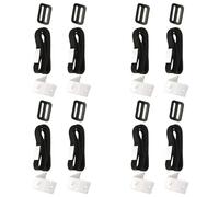 IMIKEYA Sangle de Moulinet de Billard 1 Set, Accessoire pour Rouleau de recouvrement, Plastique Noir, pour bâche Pare-Soleil de Piscine, léger, Usage Longue durée