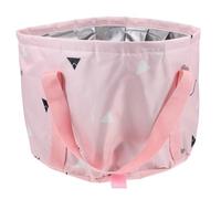 IMIKEYA Seau de Bain de Pieds Pliable Grand Format en Plastique Rose Triangulaire - Bassin Portable pour Trempage des Pieds Paquet de Lavage Multifonction pour Camping et Voyages