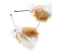 IMIKEYA Serre-tête Oreille Peluche Avec Clochettes Accessoire De Fête Pour Cheveux Pour Halloween Et Anniversaires