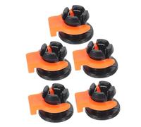 IMIKEYA Set de Clips et Fixations Tube pour Imprimante Accessoires Plastiques Faciles à Installer Compatibles Extrudeur et Hotend Kit Clip Bleu et Orange