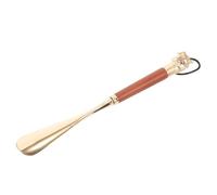 IMIKEYA Shoe Horn Long Metal Alloy With Tiger Ornament Extended For Seniors Pregnant Women And Shoe Lifting Aid For Men And Women