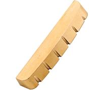 IMIKEYA Sillet de Corde en Laiton Or pour Guitare Électrique 43mm, Résistant à L'usure, Améliore la Sustain, Accessoire pour Instruments à Cordes