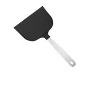 IMIKEYA Spatule de Cuisine Multifonctionnelle Antiadhésive pour Poisson et Légumes Ustensile de Cuisine Pratique Noir