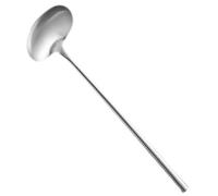IMIKEYA Spatule pour Wok en Acier Inoxydable à Long Manche Grosse Taille Ustensile Cuisine Professionnel Résistant à la Chaleur Cuisine Domestique et Restauration 1 Pièce