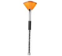 IMIKEYA Stylo Nail Art Éventail Plat Dégradé Noir avec Manche Perceuse Pinceau Nail Art Professionnel Outils Peinture Ongles pour Manucure et Décoration Créative