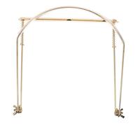 IMIKEYA Support de cou portable doré à 24 trous pour harmonica 10/16 trous avec attelle de cou réglable pour musicien