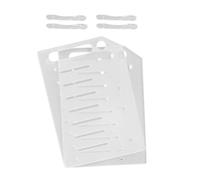 IMIKEYA Support de Disque Dur DIY 8 Couches Rack Transparent 35 Pouces Kit de Montage pour Boîtier Disque Dur Externe Accessoire Pratique pour Serveurs et Ordinateurs Rangement