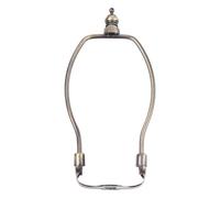 IMIKEYA Support de Lampe à Corne en Métal Stable pour Lampe et Abat-Jour, Cadre Chic Or Adapté pour Table et Lampadaire à Usage Domestique