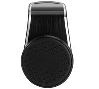 IMIKEYA Support de Téléphone de Voiture Magnétique Noir Modèle Pince Double Lame pour Grille d'Aération Maintien Sécurisé par 5 Aimants Puissants Compatible avec Smartphones Variés