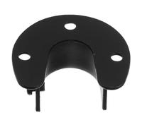 IMIKEYA Support de Tube Acier Inoxydable pour Tringle de Penderie Support Rond avec Base Ouverte pour Rideaux de Salle de Bain et Vêtements Installation Facile pour Maison et Camping