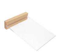 IMIKEYA Support en Acrylique T en Bois pour Affichage de Menu A5, Surface Lisse et Sûre, pour Expositions et Magasins de Détail