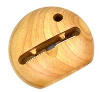 IMIKEYA Support en Bois Multifonction pour Téléphone Amplificateur Sonore Intégré Angle Ergonomique 60° Pieds Antidérapants Stables Étagère de Rangement et Porte-Stylo Compatible