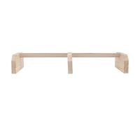 IMIKEYA Support pour Oiseaux en Bois Naturel, Perchoir à Poulets Grand Format, Échelle Stable pour Poules et Pigeons, Accessoire Volière pour Élevage et Détente des Poussins