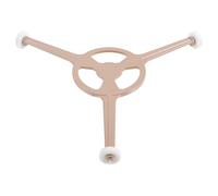 IMIKEYA Support Triangulaire pour Socle de Platine Micro-ondes en Plastique, Stable et Facile à Installer, Accessoire pour Four Micro-ondes Encastrable