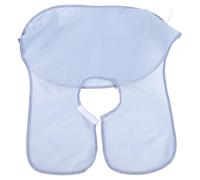 IMIKEYA Tablier de Rasage Imperméable Gris Argenté Cape de Coupe de Barbe Pliable Multiusage Accessoire Pratique pour Rasage Domestique et Entretien Barbe