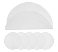 IMIKEYA Tapis de Cuisson Vapeur Accessoires pour Cuisson Vapeur en Silicone Antiadhésifs Lot de 6 Ronds 27 Cm Résistants Haute Température pour Raviolis et Dim Sum