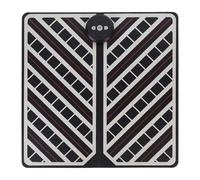 IMIKEYA Tapis de Massage des Pieds Électrique Rechargeable Coussin de Stimulation Musculaire Compact Outil de Massage Polyvalent pour Relaxation Fatigue