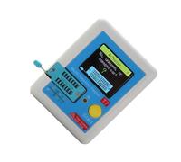 IMIKEYA Testeur Professionnel d'Électronique Écran Couleur TFT Ohmmètre Capacimètre Inductancemètre Multifonction pour Composants Électroniques Détection NPN PNP et Ondes Blanc