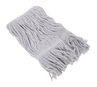 IMIKEYA Tête de Balai à Franges en Fil de Coton Lavable, Réutilisable, Séchage Rapide, Compatible Sols Secs et Humides, Remplacement pour Nettoyage Maison et Professionnel, Tête de Balai