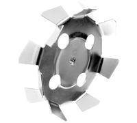 IMIKEYA Tête de Mélangeur pour Perceuse Électrique Accessoire Long en Fer Galvanisé Palette pour Plâtre et Enduit Outil Compact et Léger pour Chantier Tige de Mélange Polyvalente