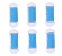 IMIKEYA Têtes de Lime Électrique pour Soin des Pieds 6 Pièces Bleu Rouleaux Rechange Accessoire Pédicure Professionnelle pour Éliminer Callosités et Peaux Mortes à Domicile