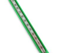 IMIKEYA Thermomètre de Surface du Sol Tige en Verre Intégrée Thermomètre de Jardin Analogique 10 à 110°C de Température pour Compost et Terre Outil Portable pour Jardinage