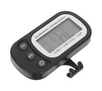 IMIKEYA Thermomètre Digital Intérieur pour Réfrigérateur et Congélateur avec Grand Écran Lcd, Crochet Suspendu, Matériau Abs Électronique, Cuisine et Chambre Froide