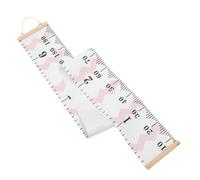 IMIKEYA Toise Murale Toile Pour Garçon Fille Règle De Croissance Hauteur à Suspendre Décoration Chambre Garçon Fille Rose Suivi Précis Du Développement