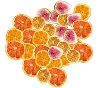 IMIKEYA Tranche Orange Séchée pour Décorations de Fête et Fournitures Fabrication de Couronnes Soi-même, Fruits Secs pour Gâteau, Facile à Stocker et Non Déformé