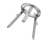 IMIKEYA Trépied Aluminium pour Lampe à Support Brûleur Chimie Expérimentale Grand Modèle Hauteur et Portable